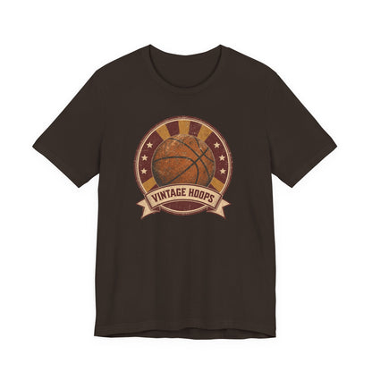 Vintage Hoops Basketball T-Shirt | Retro Distressed Tee | Perfect Gift for Hoopers
