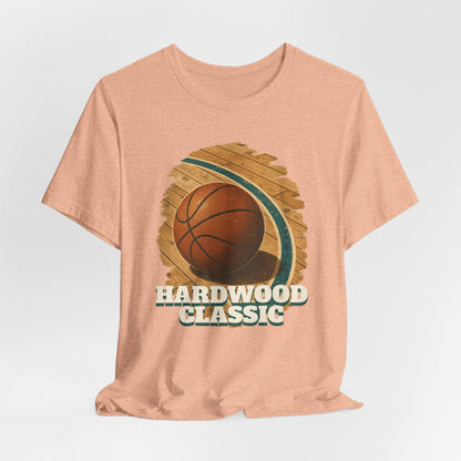 Hardwood Classic Basketball T-Shirt | Retro Court Tee | Vintage Hooper Gift