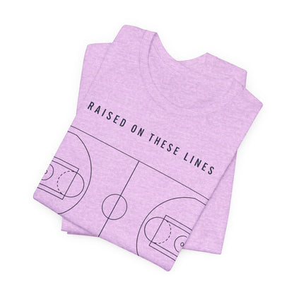 Home Court Basketball T-Shirt | Minimalist Basketball Court Map Tee | Premium Hoops Streetwear