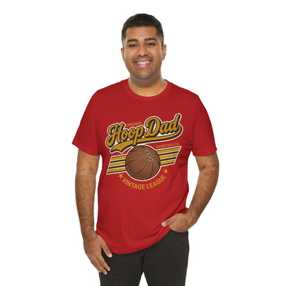 Original Hoop Dad Vintage League Basketball T-Shirt | Retro Tee | Perfect Gift for Dads