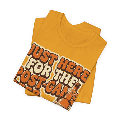 Just Here For Postgame Beer Basketball T-Shirt | Funny Hooper Tee | Perfect Gift