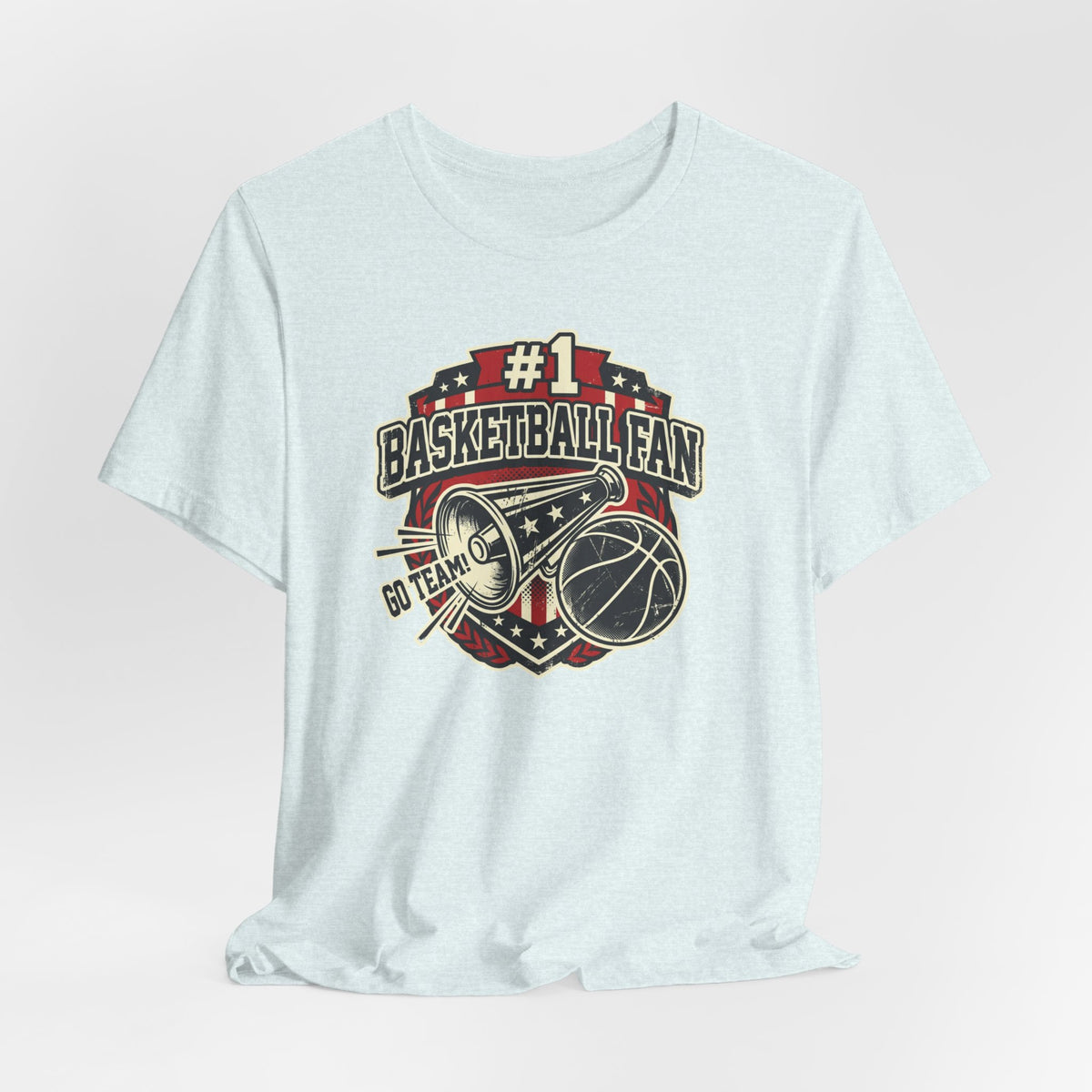 #1 Basketball Fan T-Shirt | Vintage Sports Tee | Perfect Gift for Hoopers