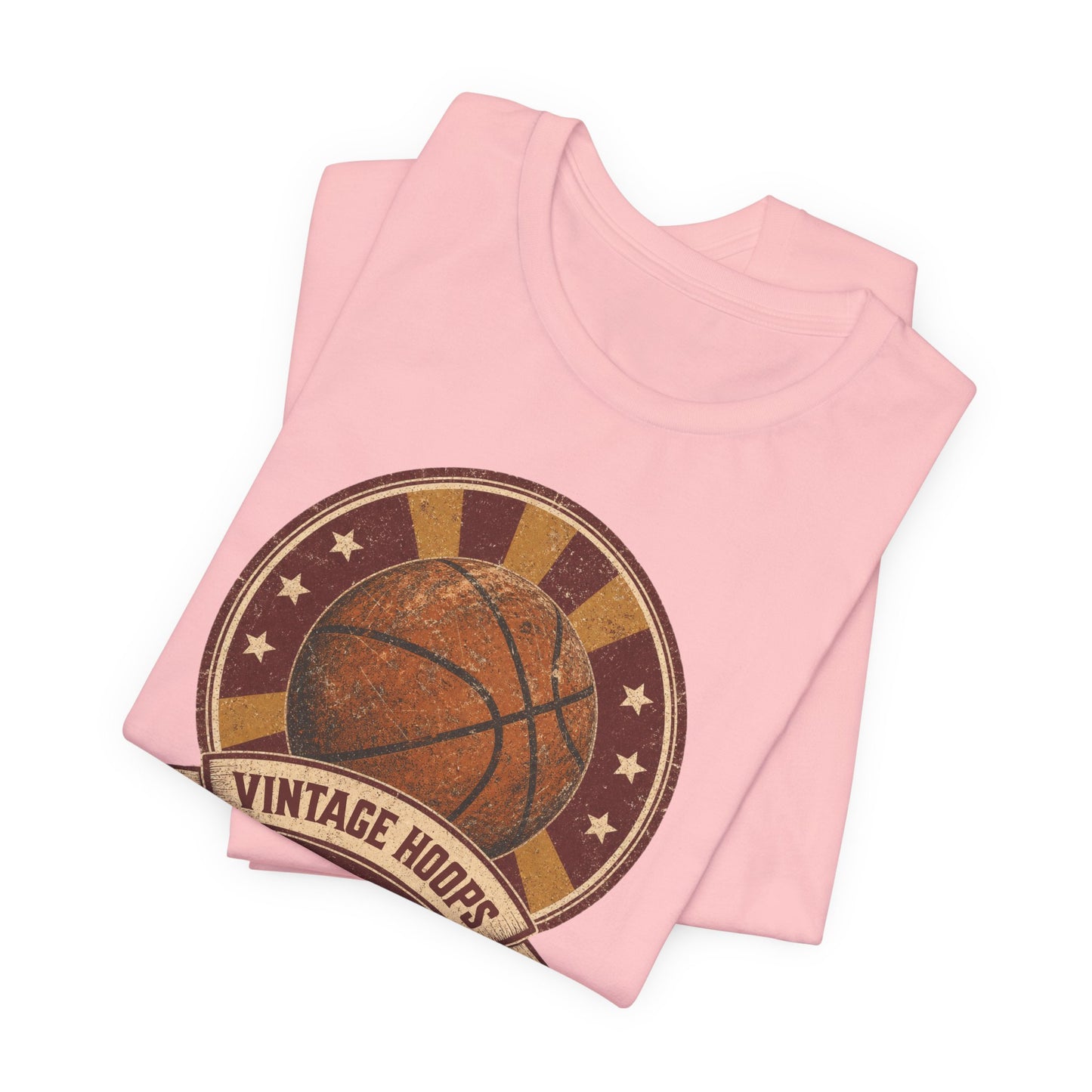 Vintage Hoops Basketball T-Shirt | Retro Distressed Tee | Geschenk für Hooper
