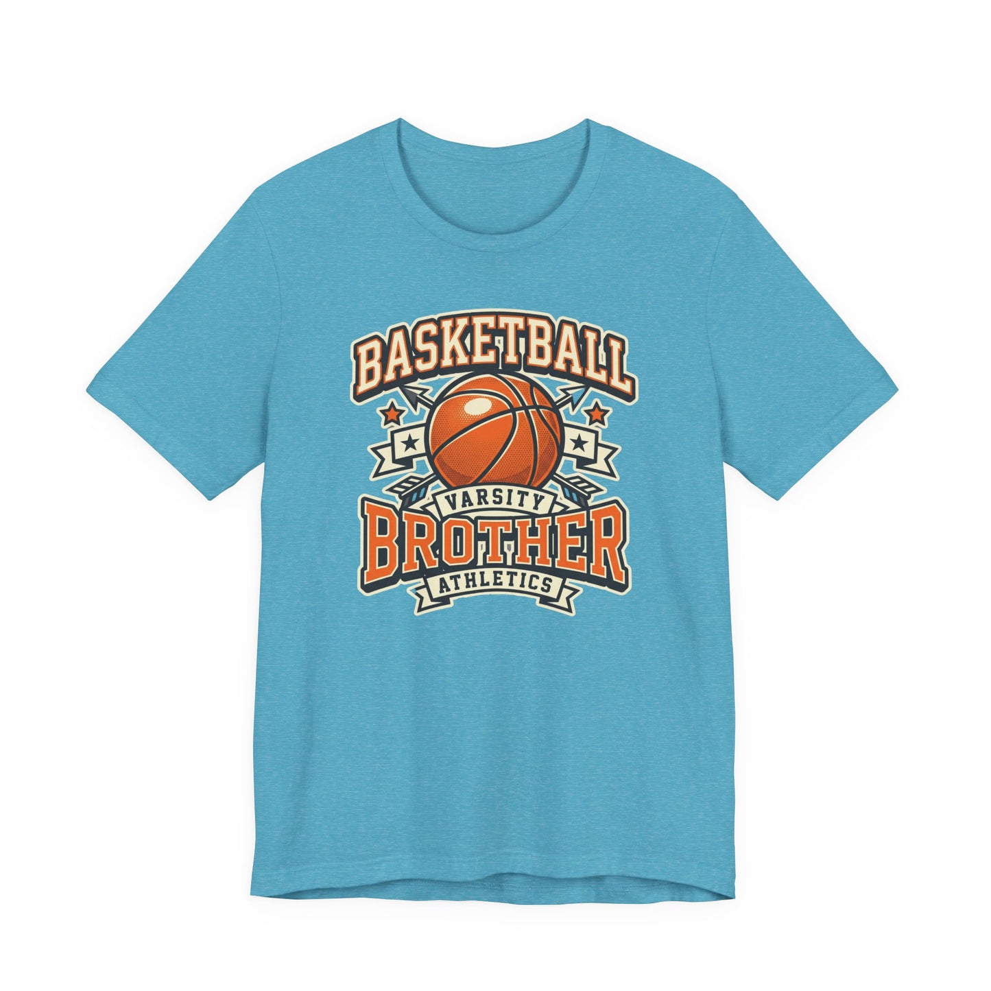 Basketball Varsity Brother Athletic T-Shirt | Familien Hooper Tee | Perfektes Geschenk