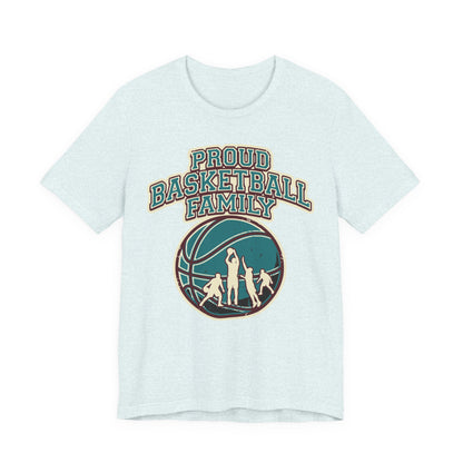 Proud Basketball Family T-Shirt | Vintage Hooper Tee | Perfect Gift for Players