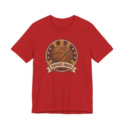 Vintage Hoops Basketball T-Shirt | Retro Distressed Tee | Perfect Gift for Hoopers