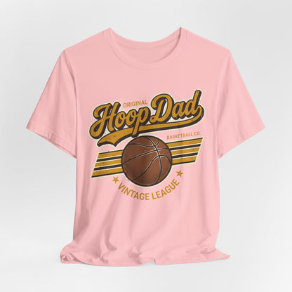 Original Hoop Dad Vintage League Basketball T-Shirt | Retro Tee | Perfect Gift for Dads