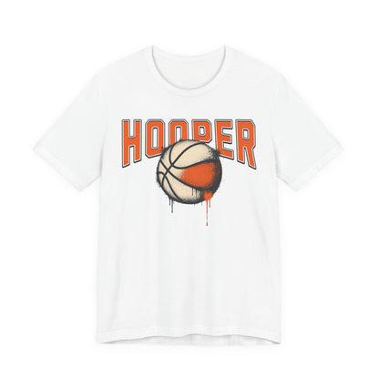 Hooper Basketball T-Shirt | Street Art Ball Tee | Perfect Gift for Players