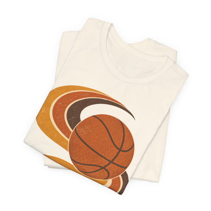 Retro Throwback Ball Basketball T-Shirt | Vintage Vibes Tee | Perfect Gift