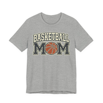 Basketball Mom Vintage Tee | Retro Ball Graphic T-Shirt | Perfect Gift for Hooper Parents