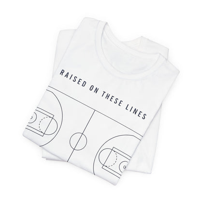 Home Court Basketball T-Shirt | Minimalist Basketball Court Map Tee | Premium Hoops Streetwear