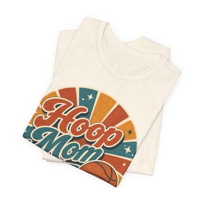 Hoop Mom Raising Legends Basketball T-Shirt | Retro Tee | Perfect Gift for Basketball Moms