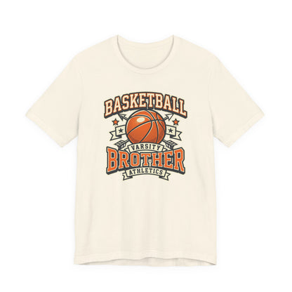 Basketball Varsity Brother Athletic T-Shirt | Family Hooper Tee | Perfect Gift for Players