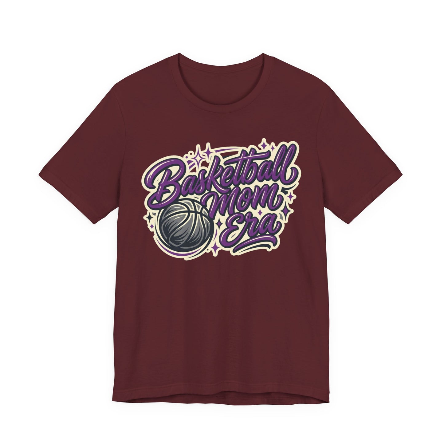 Basketball Mom Era T-Shirt | Lila Retro Tee | Perfektes Geschenk für Basketball-Mütter
