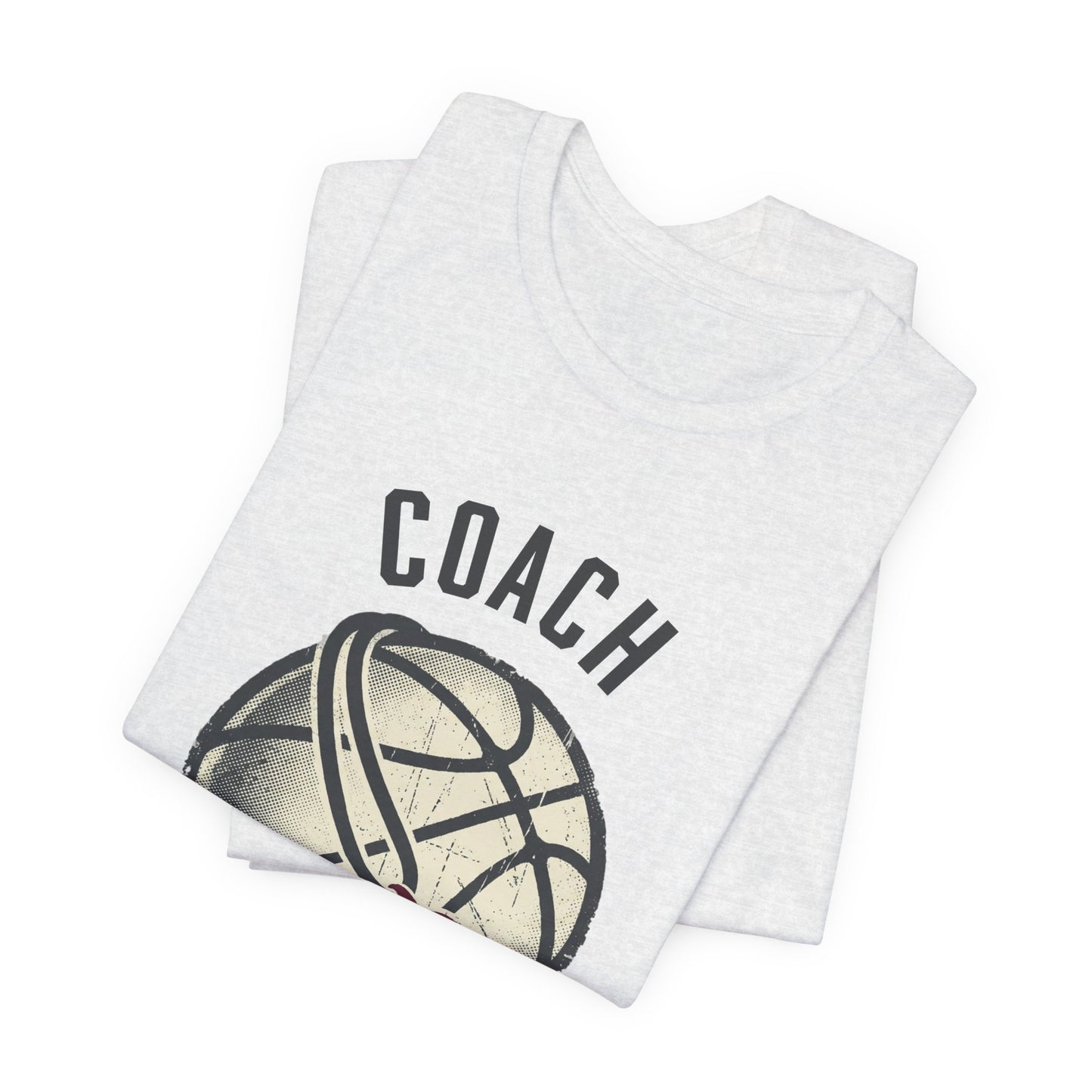Coach Life Basketball T-Shirt | Whistle & Ball Tee | Perfect Gift for Coaches