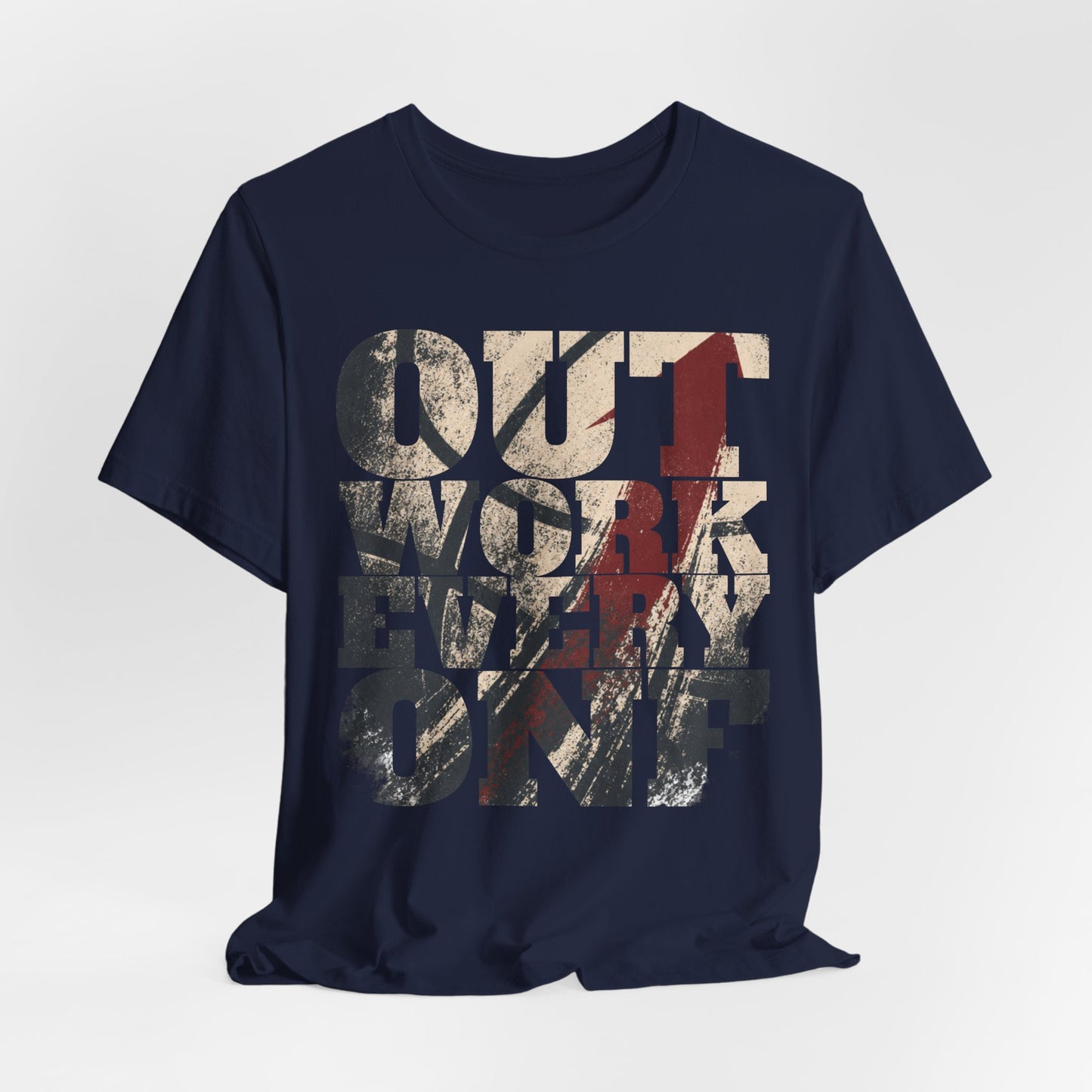 Outwork Everyone Basketball T-Shirt | Grind Motivations Tee | Gym-Geschenk