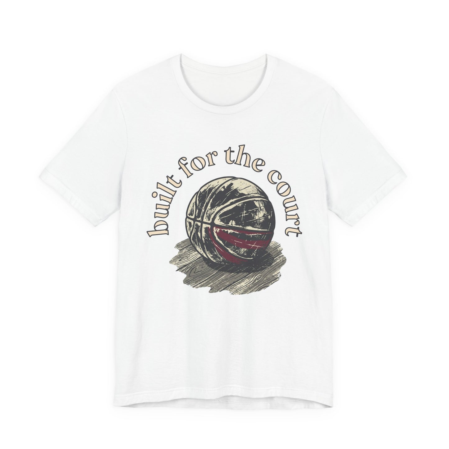 Built for the Court Basketball T-Shirt | Hooper Tee | Perfect Gift for Players