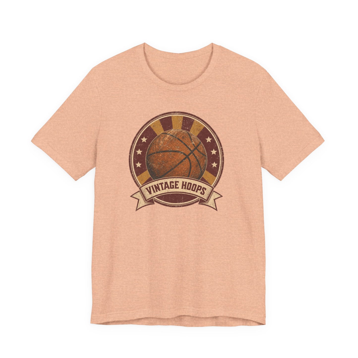 Vintage Hoops Basketball T-Shirt | Retro Distressed Tee | Geschenk für Hooper