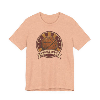Vintage Hoops Basketball T-Shirt | Retro Distressed Tee | Perfect Gift for Hoopers