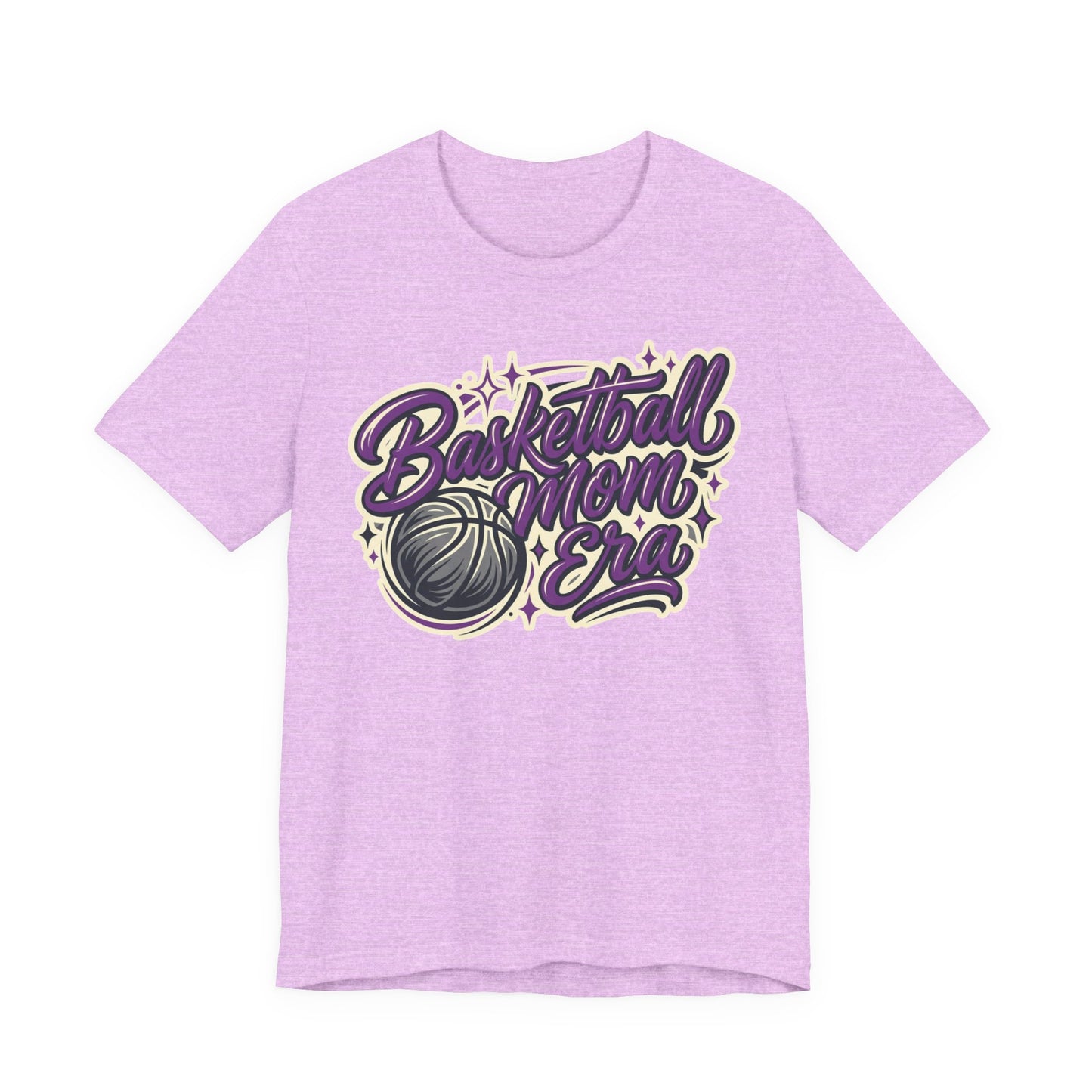 Basketball Mom Era T-Shirt | Lila Retro Tee | Perfektes Geschenk für Basketball-Mütter