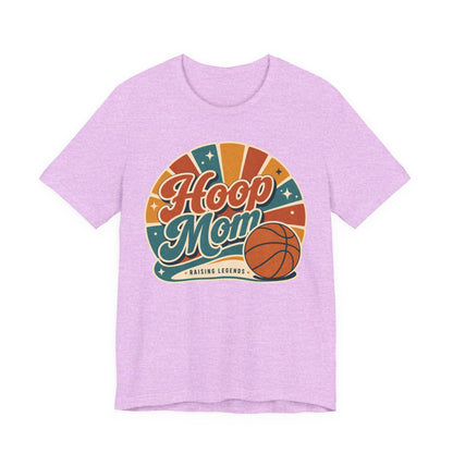 Hoop Mom Raising Legends Basketball T-Shirt | Retro Tee | Perfect Gift for Basketball Moms