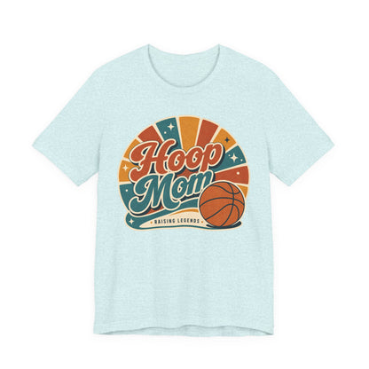 Hoop Mom Raising Legends Basketball T-Shirt | Retro Tee | Perfect Gift for Basketball Moms