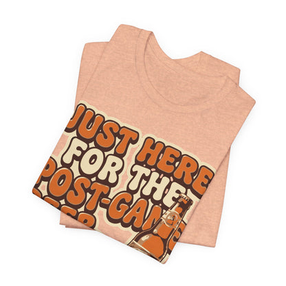 Just Here For Postgame Beer Basketball T-Shirt | Funny Hooper Tee | Perfect Gift