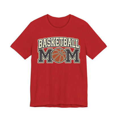 Basketball Mom Vintage Tee | Retro Ball Graphic T-Shirt | Perfect Gift for Hooper Parents