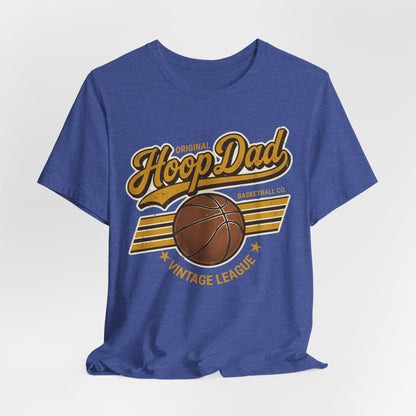 Original Hoop Dad Vintage League Basketball T-Shirt | Retro Tee | Perfect Gift for Dads