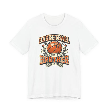 Basketball Varsity Brother Athletic T-Shirt | Family Hooper Tee | Perfect Gift for Players