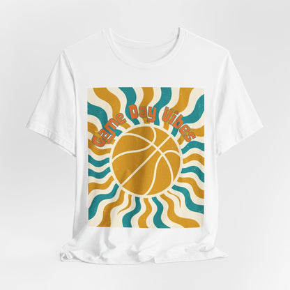 Game Day Vibes Basketball T-Shirt | Retro Hoops Tee | Perfect Gift for Ballers
