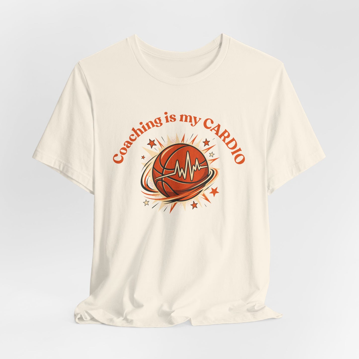Coaching is My Cardio Basketball T-Shirt | Coach Tee | Perfect Gift