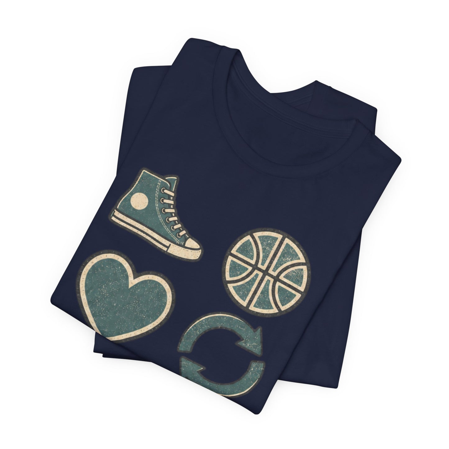 Live Hoop Repeat Basketball T-Shirt | Vintage Hooper Tee | Perfect Gift for Court Players