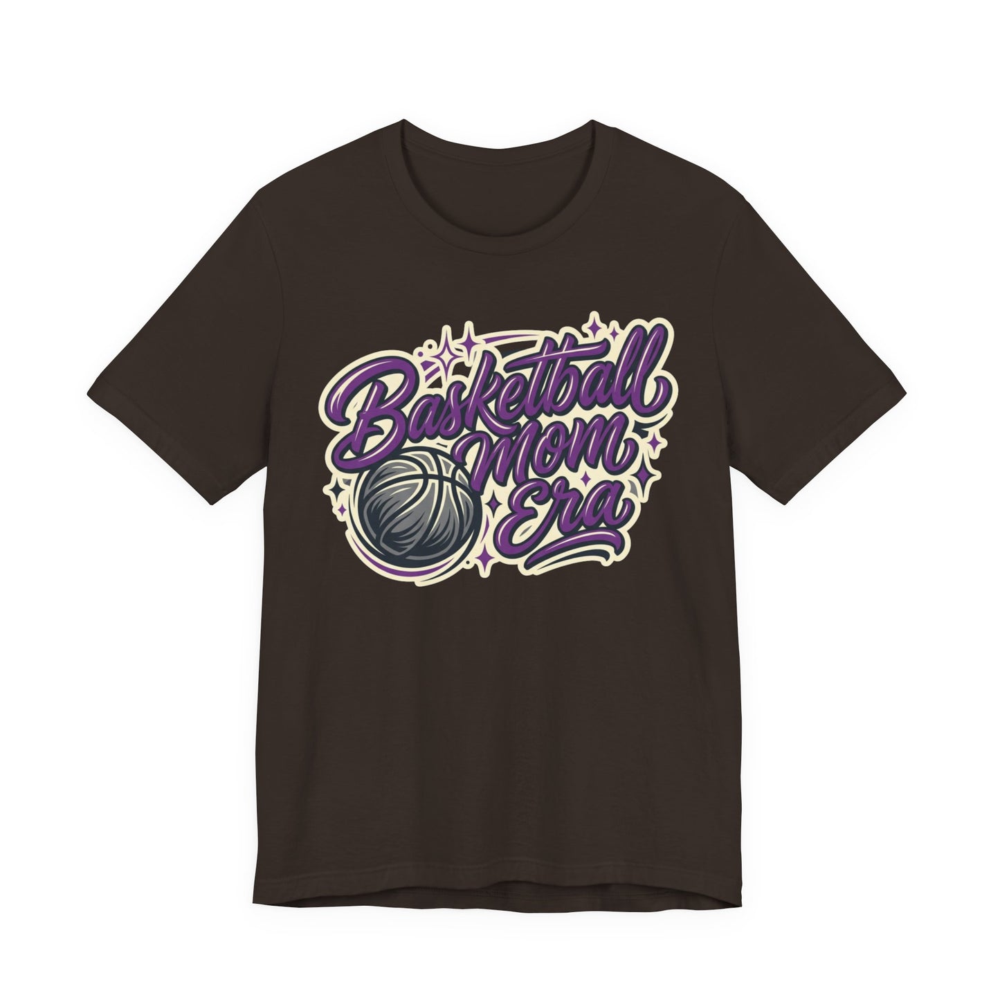 Basketball Mom Era T-Shirt | Lila Retro Tee | Perfektes Geschenk für Basketball-Mütter