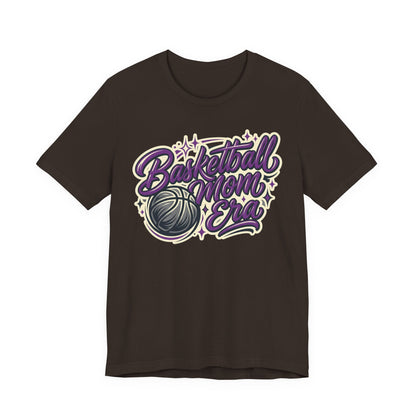 Basketball Mom Era T-Shirt | Purple Retro Tee | Perfect Gift for Basketball Moms