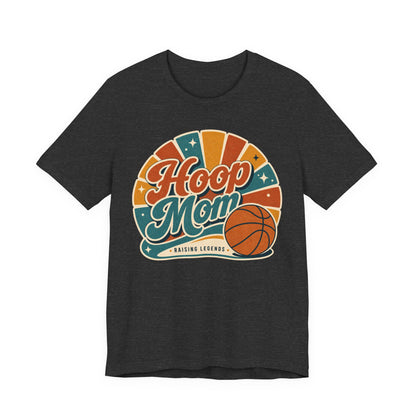 Hoop Mom Raising Legends Basketball T-Shirt | Retro Tee | Perfect Gift for Basketball Moms