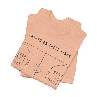 Home Court Basketball T-Shirt | Minimalist Basketball Court Map Tee | Premium Hoops Streetwear
