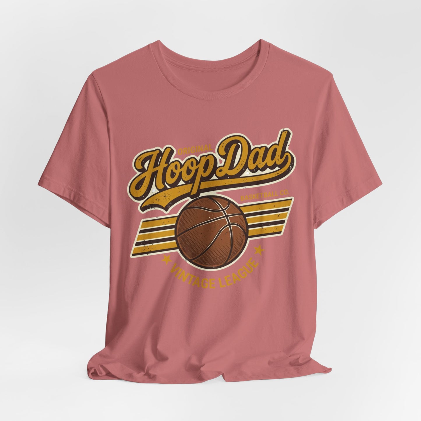 Original Hoop Dad Vintage League Basketball T-Shirt | Retro Tee | Perfektes Geschenk