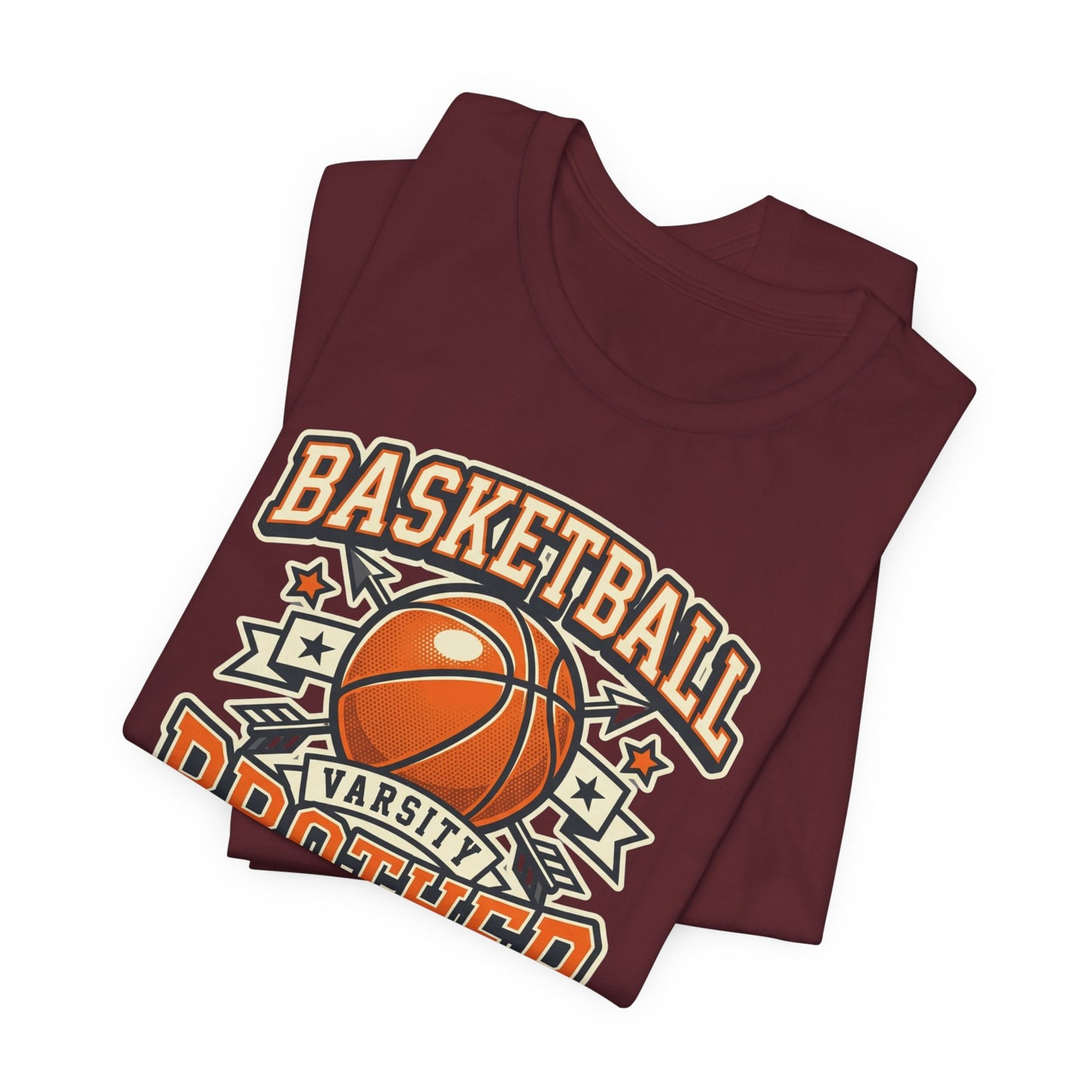 Basketball Varsity Brother Athletic T-Shirt | Familien Hooper Tee | Perfektes Geschenk