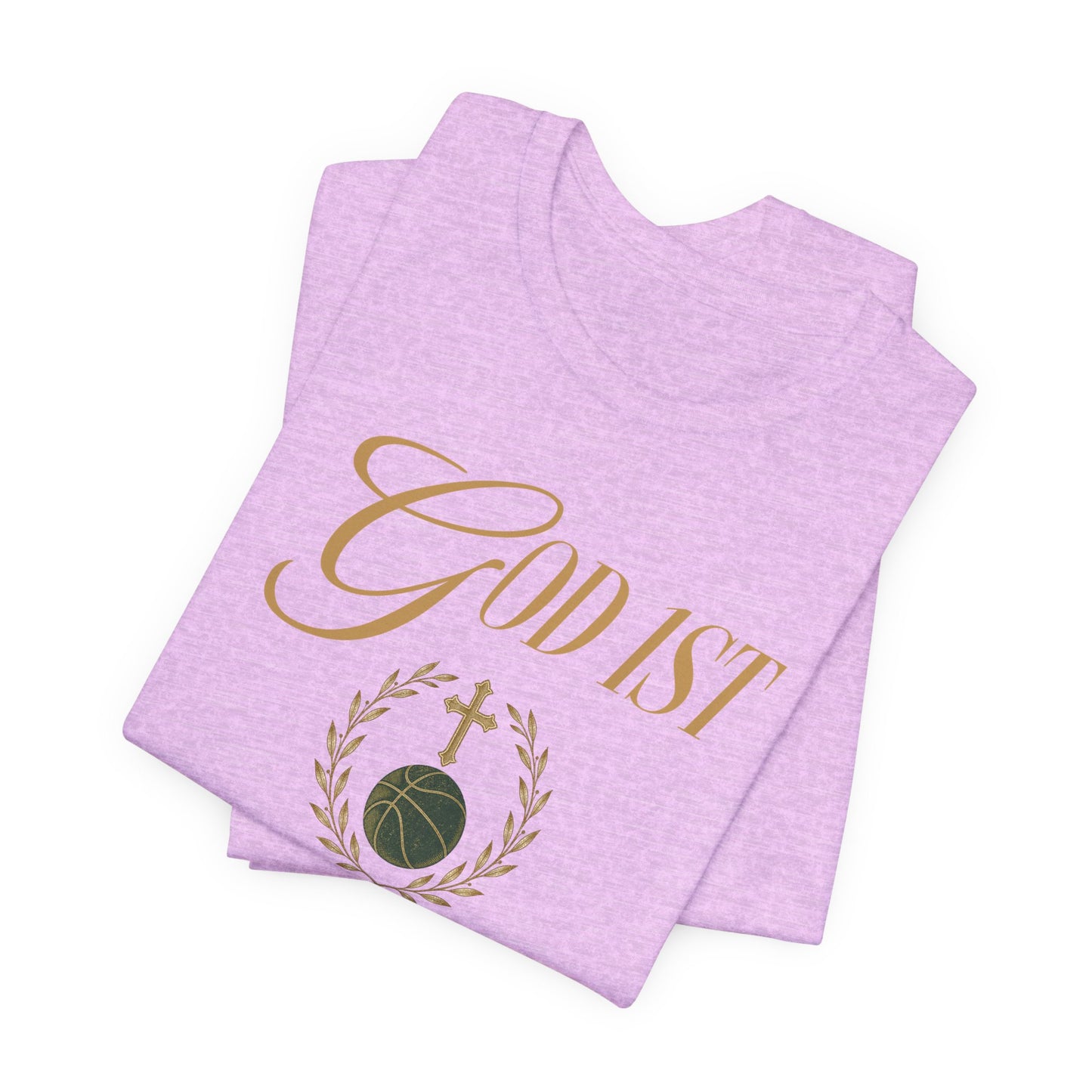 God First Ball 2nd Basketball T-Shirt | Glaube-Hooper Tee | Perfektes Geschenk