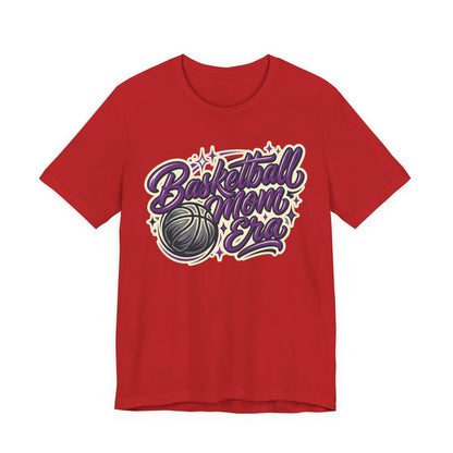 Basketball Mom Era T-Shirt | Purple Retro Tee | Perfect Gift for Basketball Moms