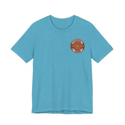 A Special Coach Basketball T-Shirt | Vintage Badge Tee | Perfect Coach Gift
