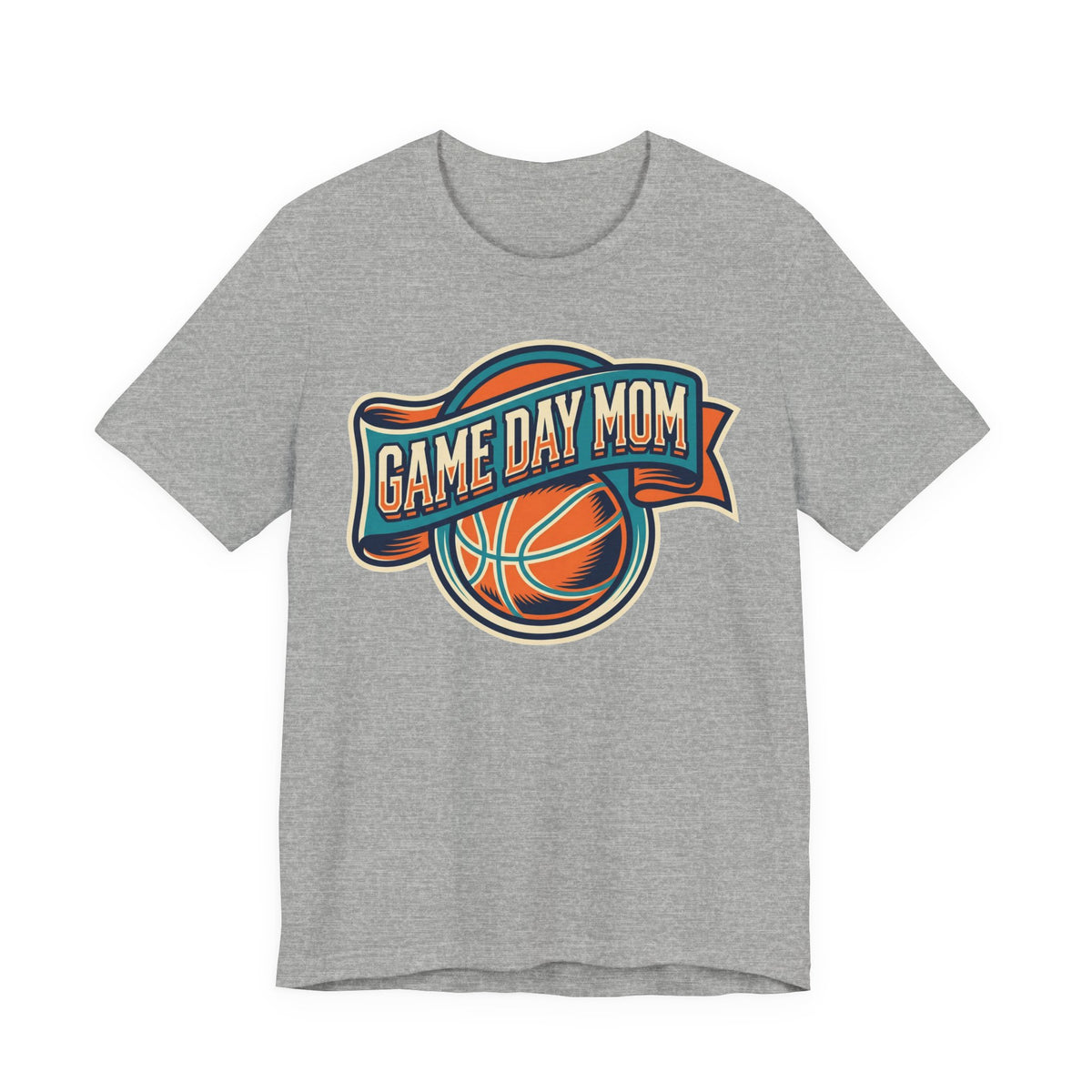 Game Day Mom Basketball T-Shirt | Vintage Sports Tee | Perfect Gift for Basketball Moms