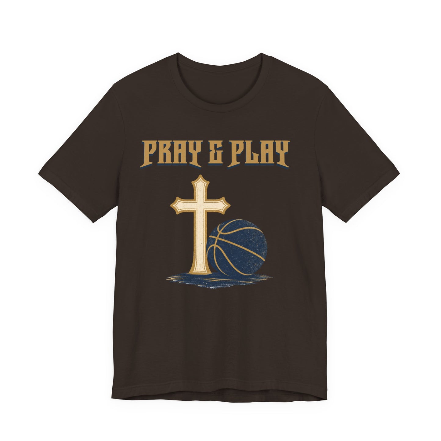 Pray and Play Basketball T-Shirt | Faith & Hoops Tee | Perfect Gift for Ballers