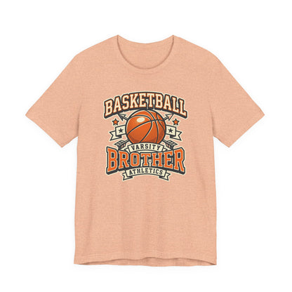 Basketball Varsity Brother Athletic T-Shirt | Family Hooper Tee | Perfect Gift for Players