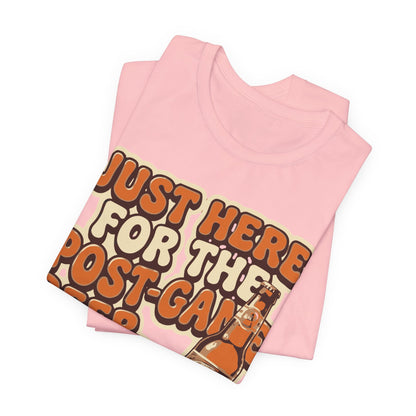 Just Here For Postgame Beer Basketball T-Shirt | Funny Hooper Tee | Perfect Gift