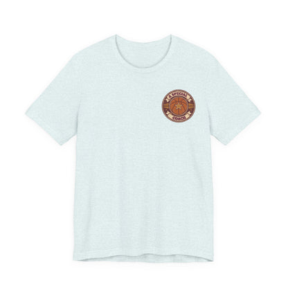 A Special Coach Basketball T-Shirt | Vintage Badge Tee | Perfect Coach Gift
