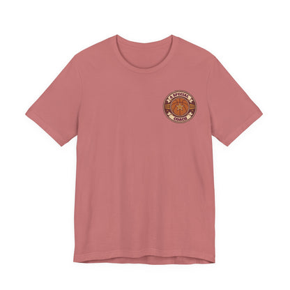 A Special Coach Basketball T-Shirt | Vintage Badge Tee | Perfect Coach Gift