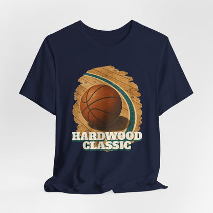 Hardwood Classic Basketball T-Shirt | Retro Court Tee | Vintage Hooper Gift