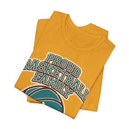 Proud Basketball Family T-Shirt | Vintage Hooper Tee | Perfect Gift for Players